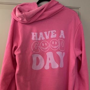 Hot Pink CycleBar Hoodie Sweatshirt — NWOT Sz Large